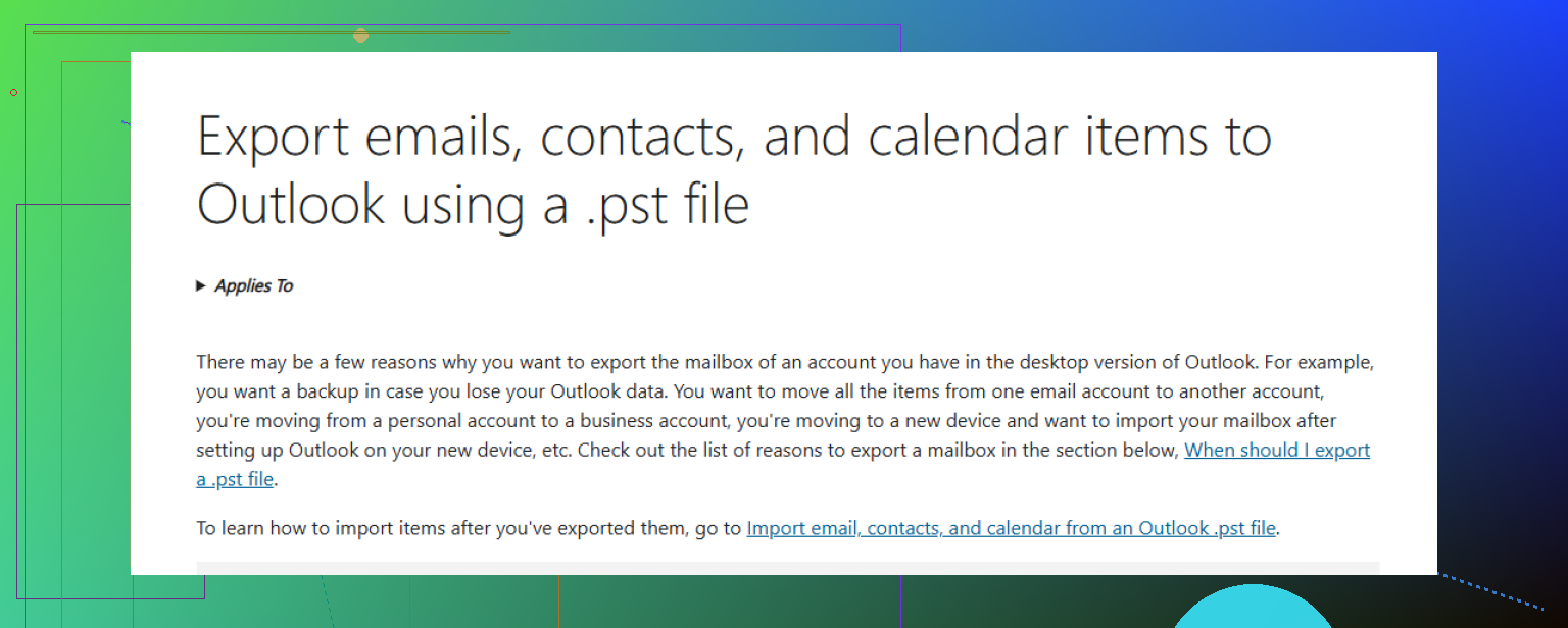 Outlook.pst-bestand ontbreekt - hoe herstel je e-mails?